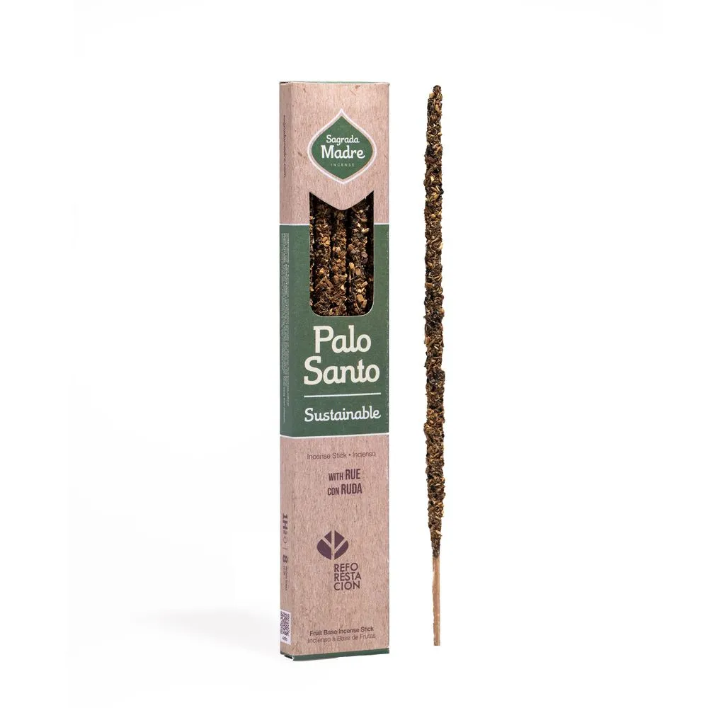 Incienso de Palo Santo con Ruda – Sagrada Madre