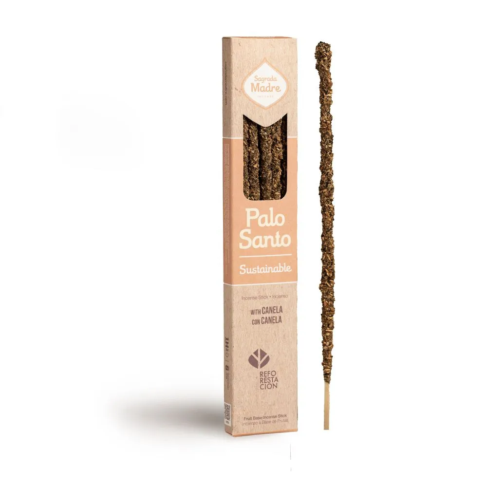 Varitas de Incienso de Palo Santo con Canela – Sagrada Madre