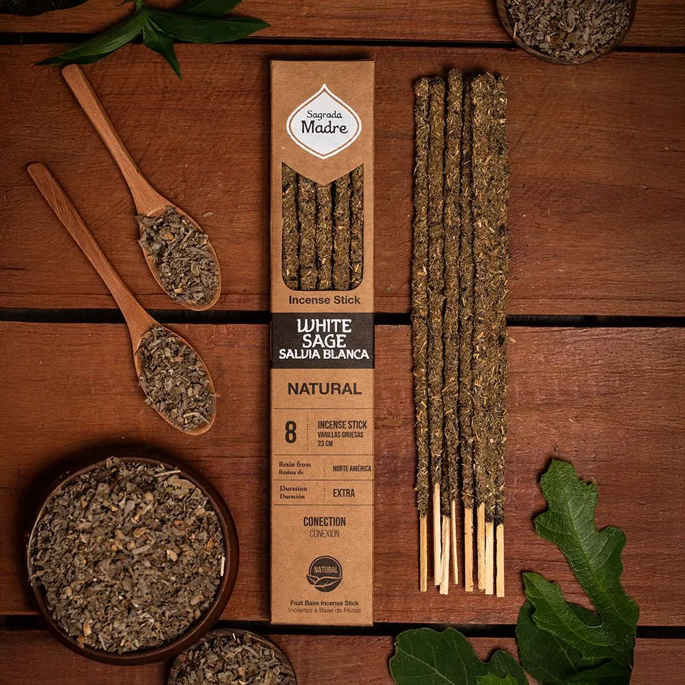 [5918AB] Incienso natural con salvia - Sagrada Madre