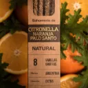Incienso Natural con citronela, naranja y palo santo - Sagrada Madre