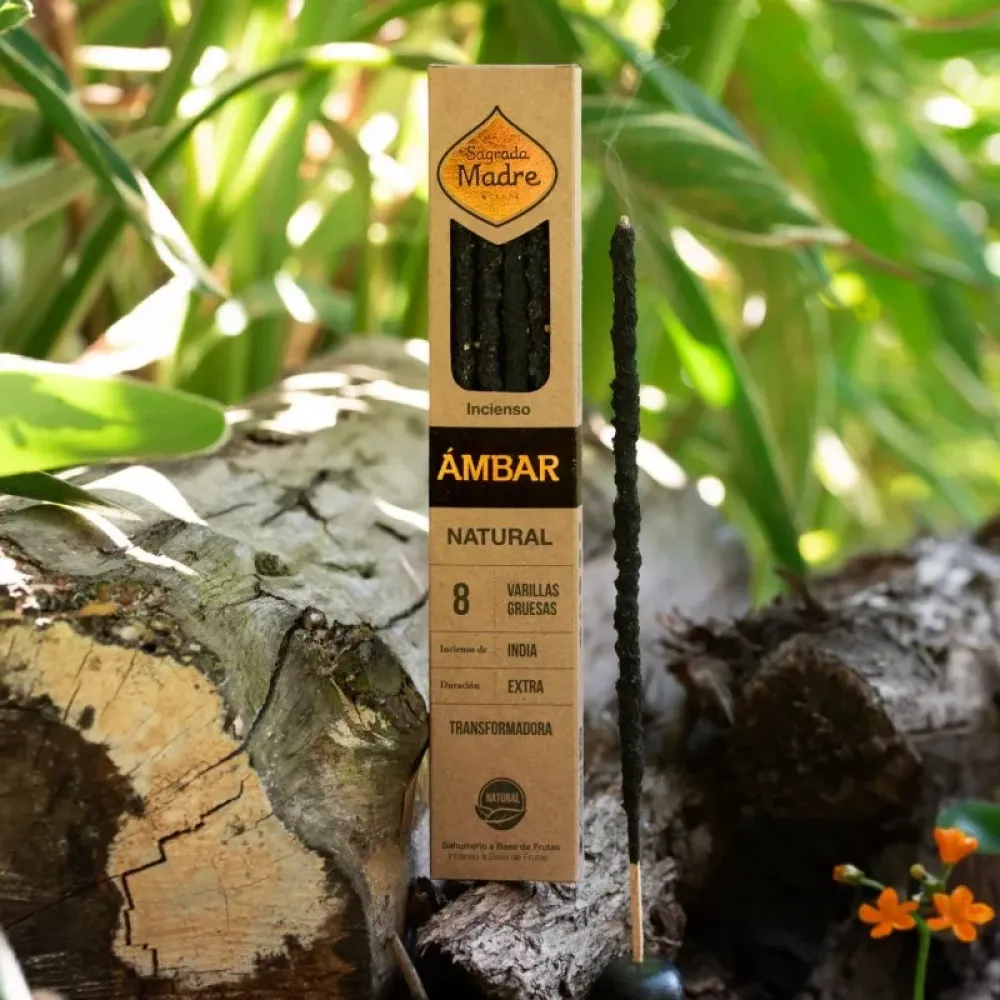 [5918V] Incienso Natural con ámbar - Sagrada Madre