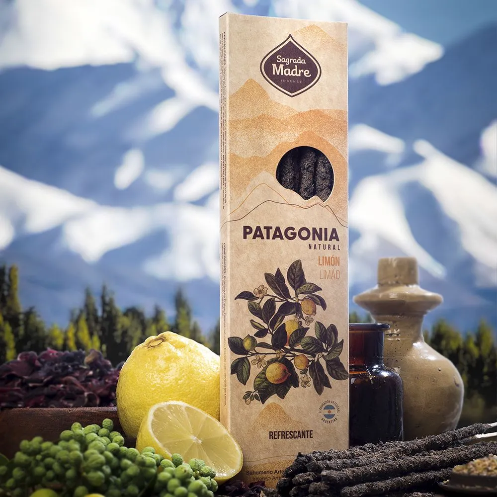 [900G] Incienso Natural Limón Patagonia - Sagrada Madre