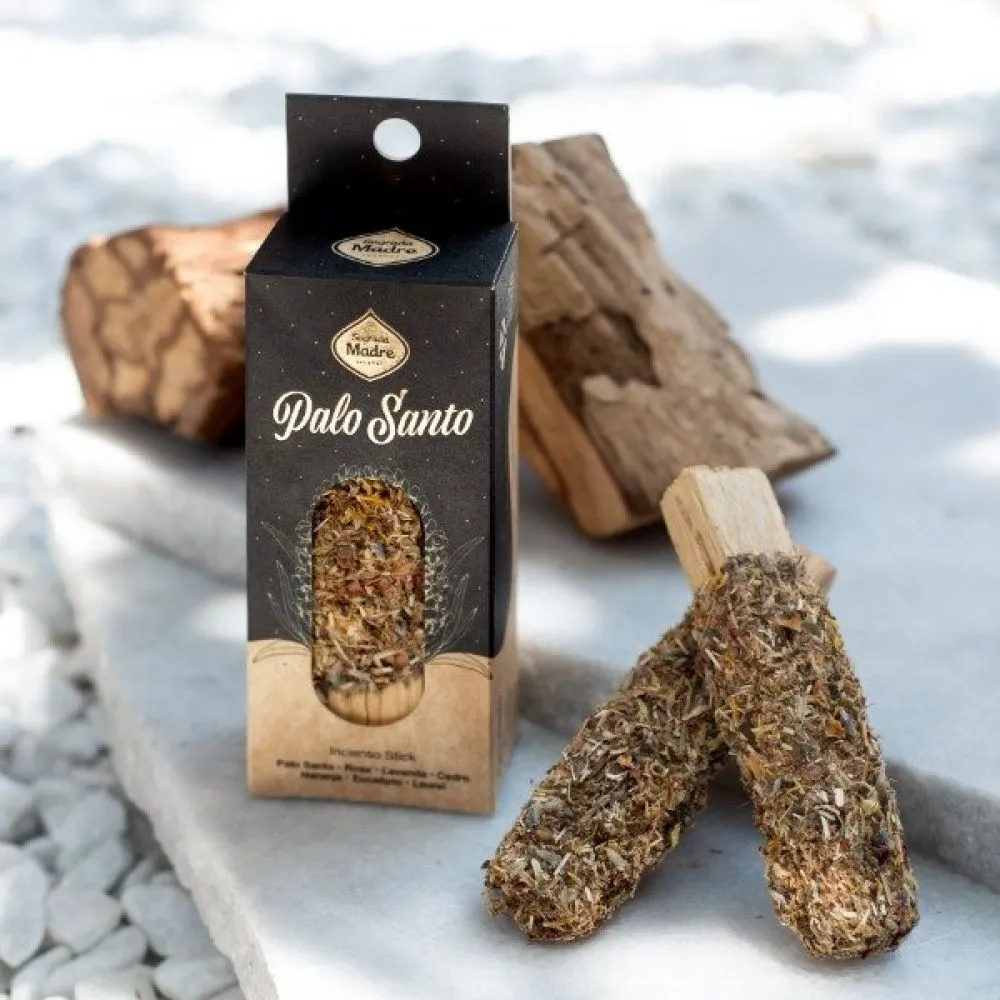 [013A] Varita de Palo Santo con Mezcla Herbal - Sagrada Madre
