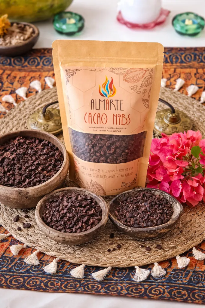 Nibs de Cacao Crudo Orgánico Almarte