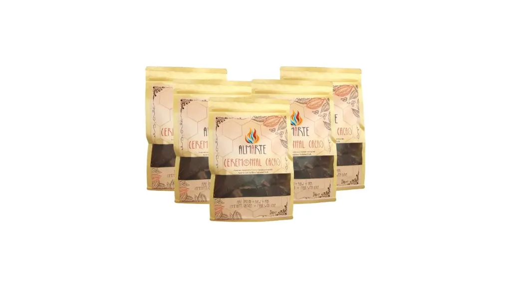 Almarte Certified Organic Ceremonial Cacao – 5 × 1kg